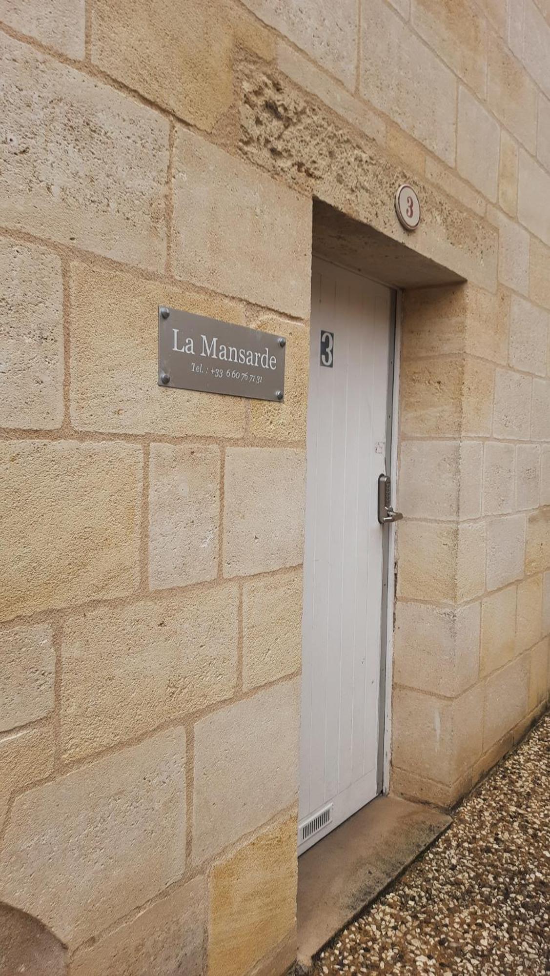 La Mansarde Apartment Saint-Emilion Ngoại thất bức ảnh